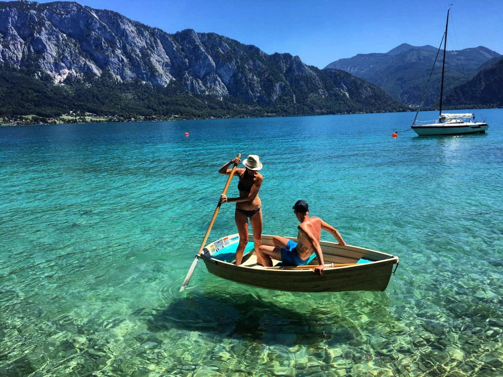Ferienhof Margarethengut Unterach am Attersee Esterno foto