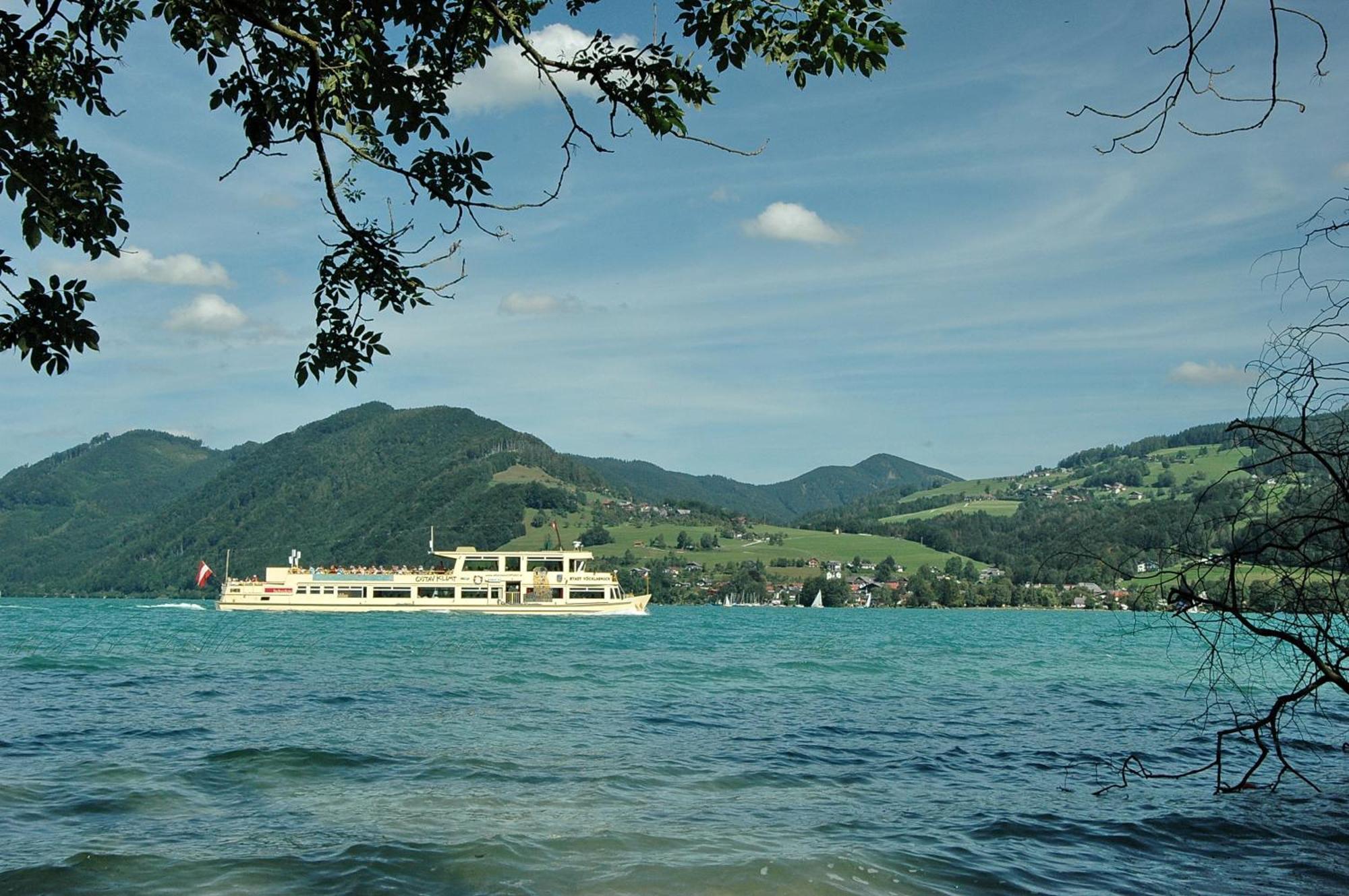 Ferienhof Margarethengut Unterach am Attersee Esterno foto