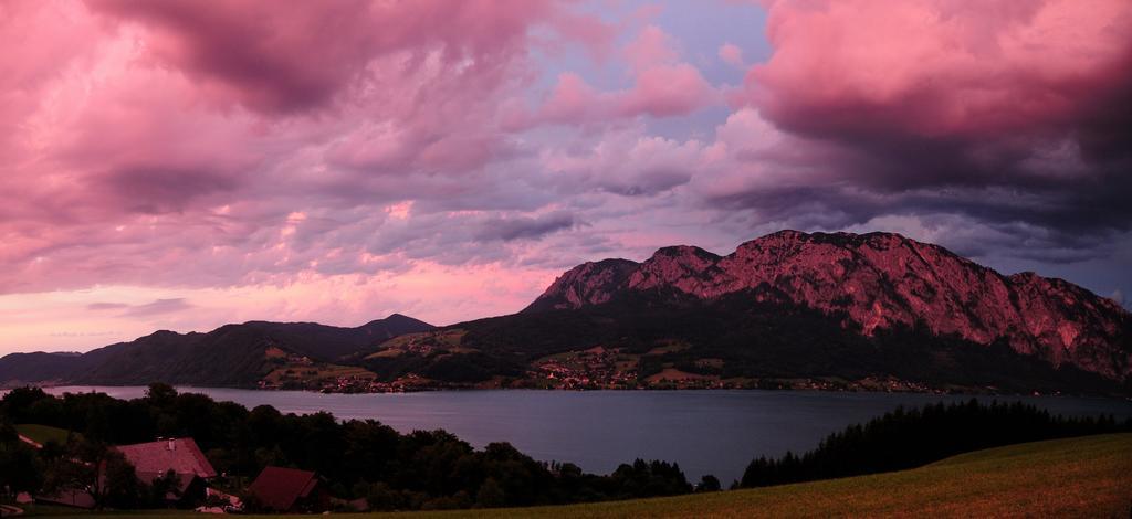 Ferienhof Margarethengut Unterach am Attersee Esterno foto