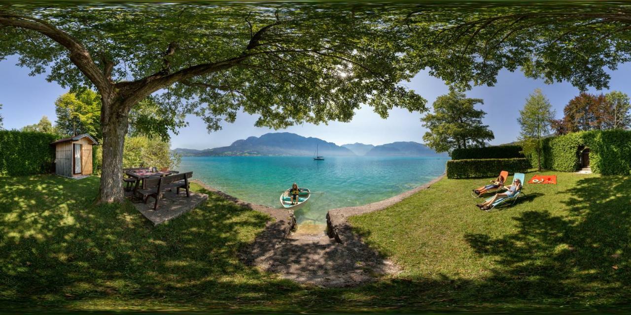 Ferienhof Margarethengut Unterach am Attersee Esterno foto
