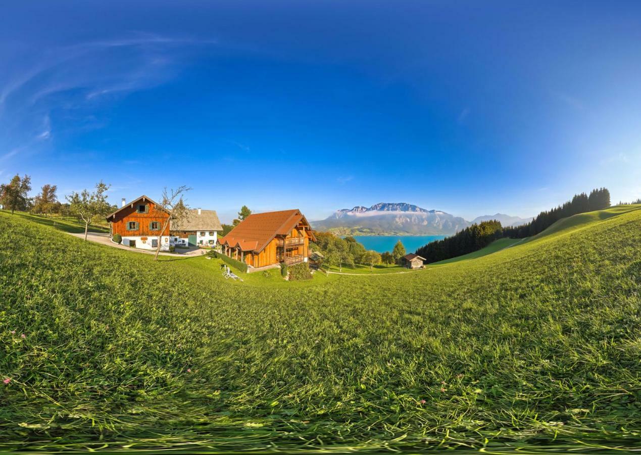 Ferienhof Margarethengut Unterach am Attersee Esterno foto